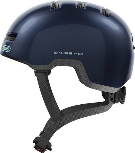 Abus skurb kid - fietshelm - kinderen midnight blue m (50 - 55 cm) m