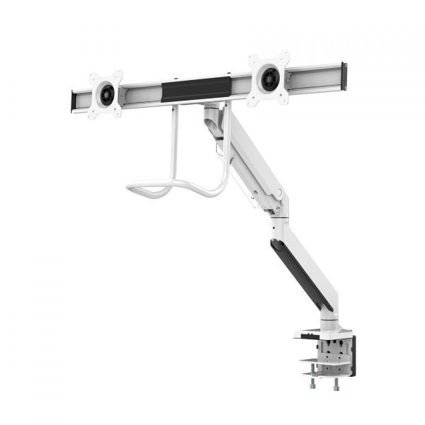 Neomounts Neomounts NM-D775DXWHITE Flatskærm TV Desk Mount Clamp 8 kg, 10 32, 100x100 mm, WHI