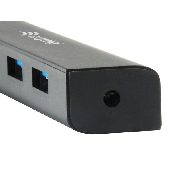 Equip 128954 4-port usb hub, usb 3.2 gen 1 type-c -> usb 3.2 gen 1 type-a, 5000 mbit s, black
