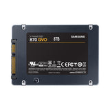 Samsung mz-77q8t0bw qvo ssd, 8000 gb, 2.5 , sata3 6 gbit s, v-nand mlc, 560 mb s, 98000 iops
