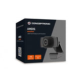 Conceptronic conceptronic amdis01b full hd webcam with microphone, usb, 2 mp, 1920 x 1080p 30 fps, h.264, 90°