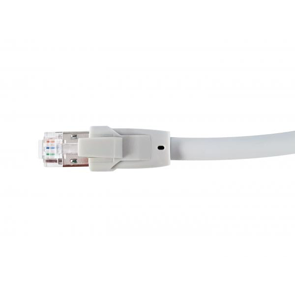 Équipez le câble de patch 608010, Cat8.1, S FTP (S-STP) RJ-45, RJ-45, gris, 1 m