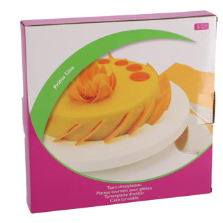 Merkloos sans marque patisse taart-draaiplateau 27 cm | 2 stuks