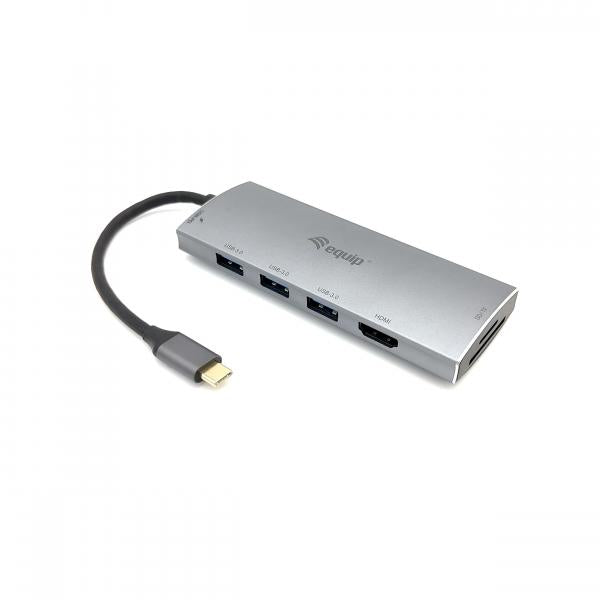 Equip equip 133482 usb-c 7in 1 multifunctional adapter