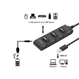 Equip equip 128957 7-port usb 2.0 hub, usb 2.0, usb 2.0, 480 mbit s, black