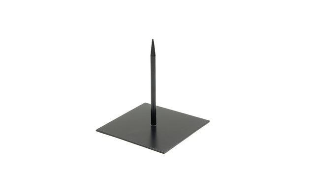 Stand (pin pen op metalen plaat) 12x12x13cm black