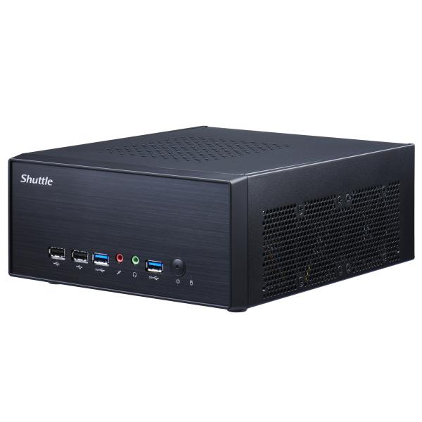 Shuttle shuttle xh510g2 xpc slim pc barebone, intel h510, lga1200, 2x ddr4 (max.64gb) 2.5 bay, hdmi, dp