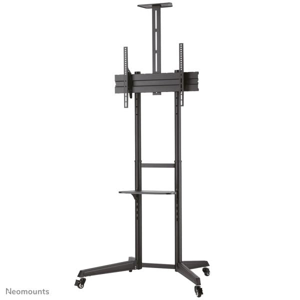 Neomounts neomounts fl50-550bl1 mobile floor stand incl. avand cam shelf, 30 70 inch, 50kg