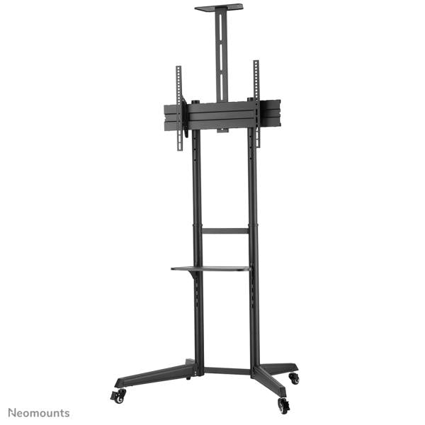 Neomounts neomounts fl50-550bl1 mobile floor stand incl. avand cam shelf, 30 70 inch, 50kg