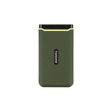 Transcend transcend ts1tesd380c esd380c portable ssd, 1tb, usb type-c (3.2 gen 2) 3d nand, 2000 mb s, green