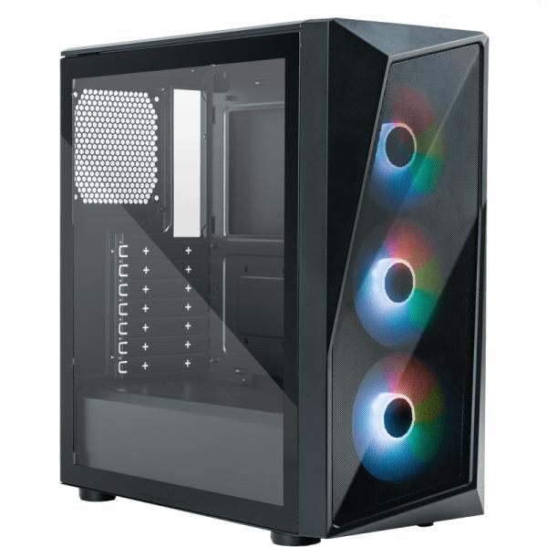 Cooler Master CP520-KGNN-S00 CMP 520 med 3Argb-fläktar, ATX, MIDI-TOWER, Fönster, 3x 120mm RGB