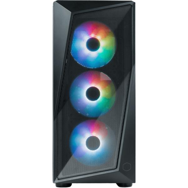 Cooler Master CP520-KGNN-S00 CMP 520 con ventiladores de 3ARGB, ATX, Midi-Tower, Ventana, 3x 120 mm RGB