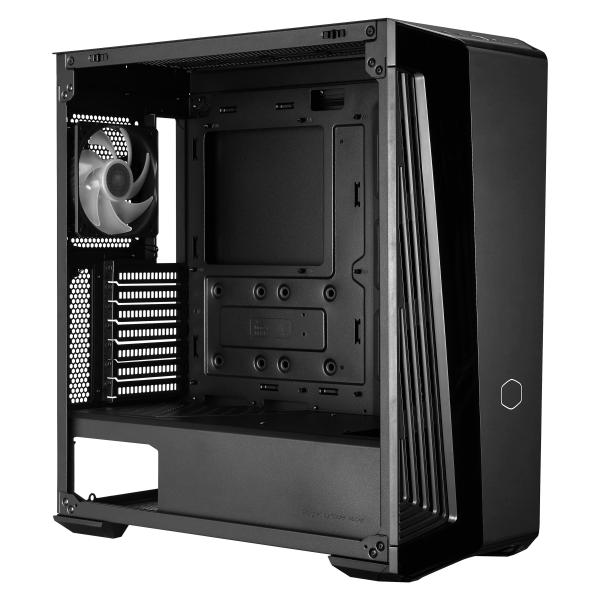 Cooler master mb540-kgnn-s00 masterbox 540, atx, midi-tower, window, argb hub, 120mm pwm, black