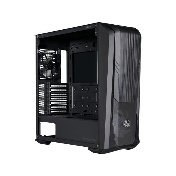 Cooler Master MB500-KGNN-S00 MasterBox 500 Black, ATX, Midi-Tower, Window, Argb, Finemesh, sin herramientas sin herramientas