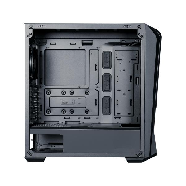 Cooler Master MB500-KGNN-S00 Masterbox 500 Black, ATX, Midi-Turm, Fenster, Argb, Finemesh, Werkzeugfreier