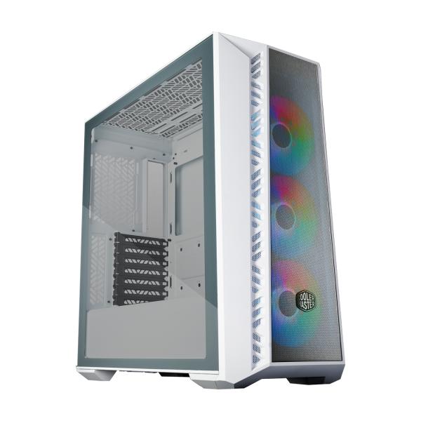 Cooler Master MB520-WGNN-S00 Masterbox 520 Mesh White, ATX, MIDI, Rand-to-Edge-transparentes Fenster