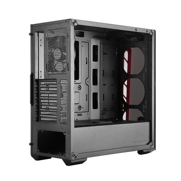 Cooler Master MB520-KGNN-S01 Masterbox 520 Black, ATX, midi wieża, przezroczyste okno od krawędzi do krawędzi