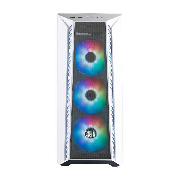 Cooler Master MB520-WGNN-S01 MasterBox 520 White, ATX, Midi-Tower, ventana transparente de borde a borde