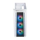 Cooler Master MB520-WGNN-S01 MasterBox 520 White, ATX, Midi-Tower, ventana transparente de borde a borde