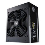 Cooler Master MPE-C501-AFCAG-EU MWE GULD V2, ATX, 1250W, RTX KLAR, Modulær, 140 mm, sort