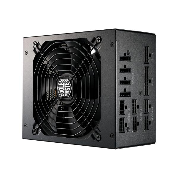 Cooler Master MPE-C501-AFCAG-EU MWE GULD V2, ATX, 1250W, RTX KLAR, Modulær, 140 mm, sort