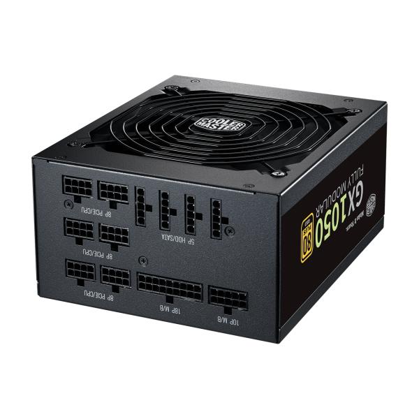 Chłodnica mistrz MPE-A501-AFCAG-EU MWE Gold V2, ATX 1050 W, RTX Gotowy, 140 mm, 90%, 2200 obr./min, czarny