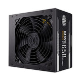 Cooler Master MPE-6501-aabw-be MWE 650 Bronze V2, ATX, 650 W, DC-to-DC + LLC, 88%, 120 mm, Schwarz