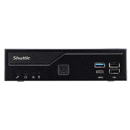 Shuttle DH610 XPC Slim PC Barebone, LGA1700, Intel H610, 2x DDR4 (max.64GB) 1x2,5 Bay, M.2, HDMI,