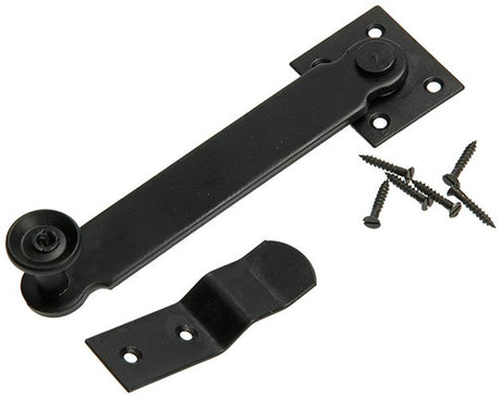 Mack 1013313 - 1 hekklink zwart geplastif. | 3 stuks
