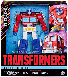 Hasbro the transformers: the movie studio series leader class action figure mtmte collection: optimus prime 18 cm action figuur