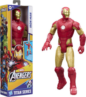 Hasbro marvel avengers titan heroes - iron man - actiefiguur 30 cm