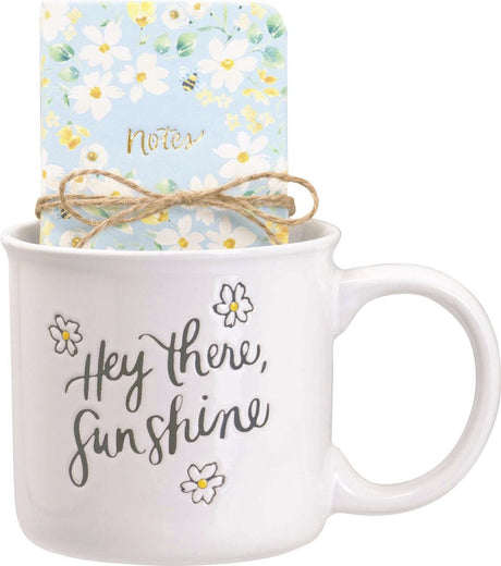 Kangaro eccolo gifset - mok 580ml en notitieboekje - hey there sunshine - ec-hc102a