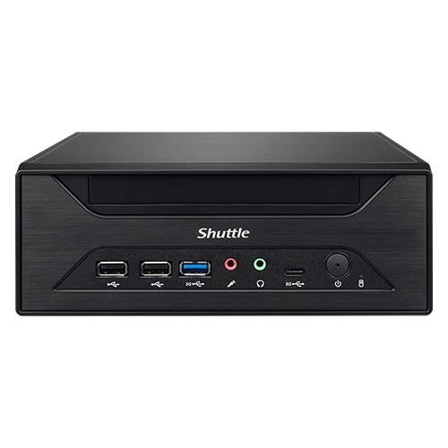 Shuttle XH610 XPC Slim Barebone, LGA1700, Intel H610, HDMI, DP, VGA, 2x Com, 2x LAN, 2x2,5, 24 7