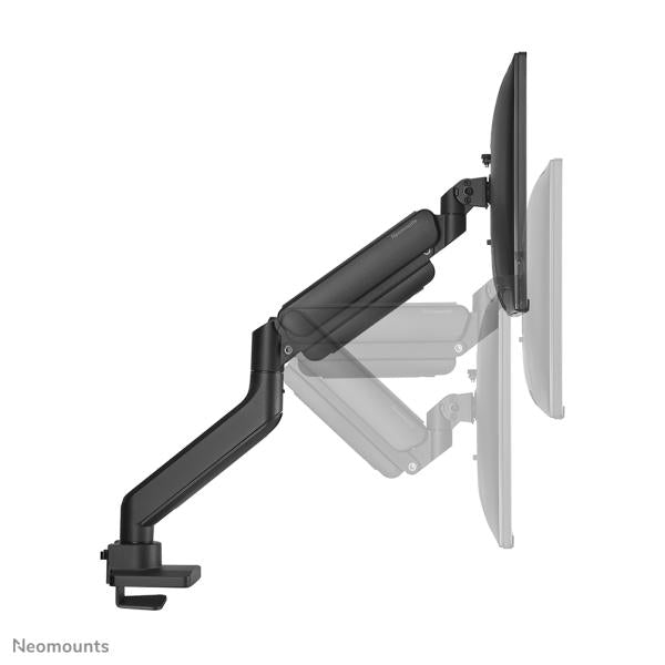 Neomounts neomounts ds70-450bl1 full-motion desk mount, 17 42 inch, 15 kg, , clamp grommet