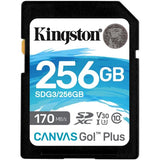 Kingston Canvas Go! Pluss SDXC 256 GB