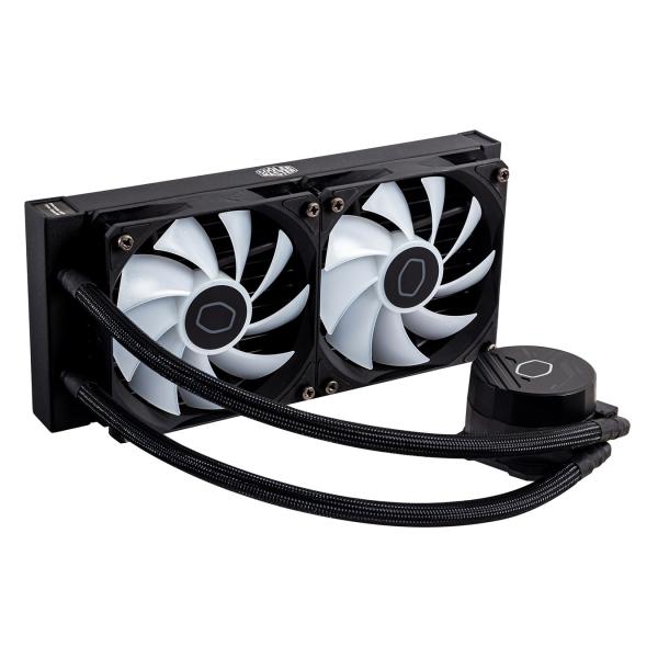 Cooler Master Cooler MLW-D24M-A18PZ-R1 Masterliquid 240L Core Argb, 4-pin, 2x 120 mm Argb, 27,2 DBA (Max)