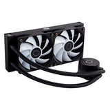 Cooler Master Cooler MLW-D24M-A18PZ-R1 Masterliquid 240L Core Argb, 4-pin, 2x 120 mm Argb, 27,2 DBA (Max)