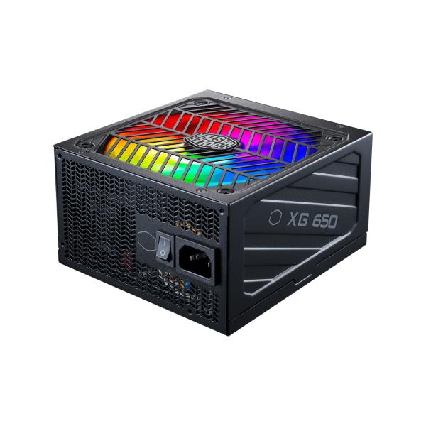 Cooler master mpg-6501-afbap-xeu xg650 platinum plus, 650w, atx, >92%, 135 mm, < 25 dba, 4x pcie 6+2