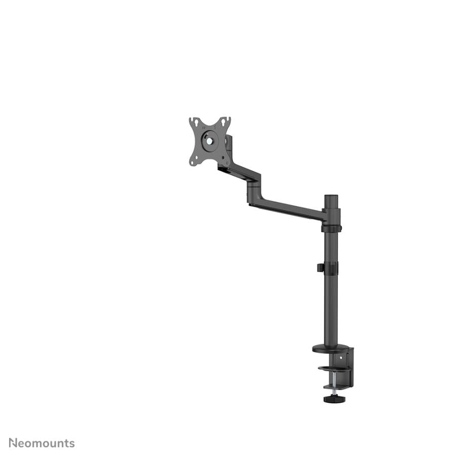 Neomounts ds60-425bl1 desk-mount, 1x 27 inch, 8 kg, tilt rotate swivel, 100x100 mm, black