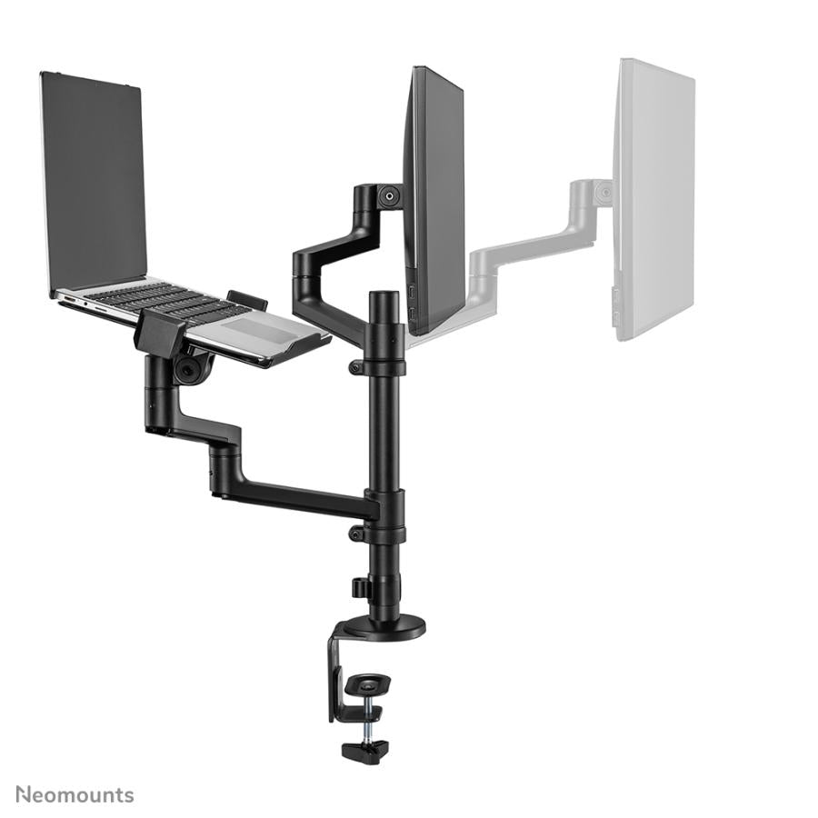 Neomounts ds20-425bl2 monitor desk-mount, 17 - 27 , 8 kg, 360°, black