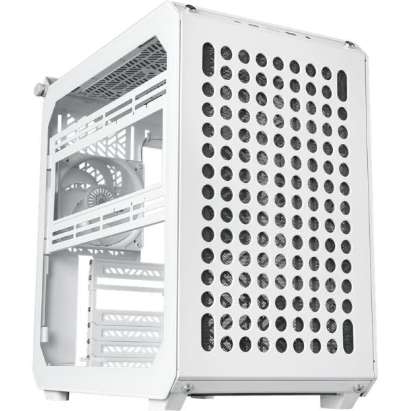 Cooler Master Cooler Q500-WGNN-S00 Qube 500 Flatpack White, ATX, USB 3.2, 120 140 mm, vattenkylning redo