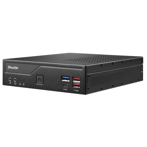 Shuttle shuttle dh670v2 mini pc barebone, lga1700, h670, ddr4, 2x hdmi, 2x dp , 2x 2.5g lan, 8x usb, 24 7