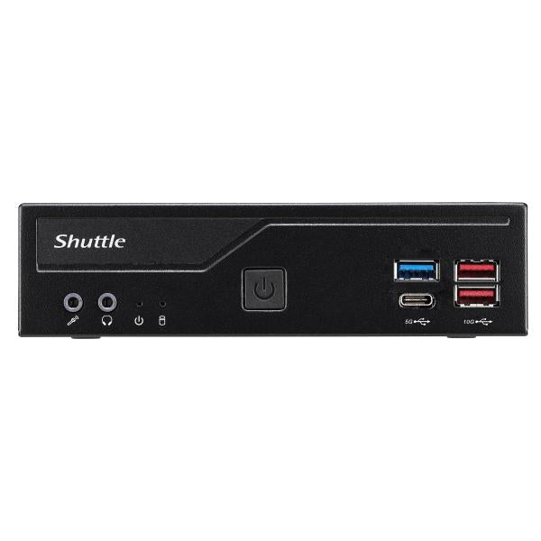 Shuttle shuttle dh670v2 mini pc barebone, lga1700, h670, ddr4, 2x hdmi, 2x dp , 2x 2.5g lan, 8x usb, 24 7