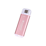 Transcend ts1tesd300p esd300 pink external ssd, 1tb, usb type-c 10gbps, 1050 950 mb s max