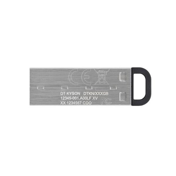 Kingston DTKN 256 GB Datatraveler Kyson USB-Flash-Laufwerk, 256 GB, USB 3.2 Typ-A, 200 60 MB S., Silber