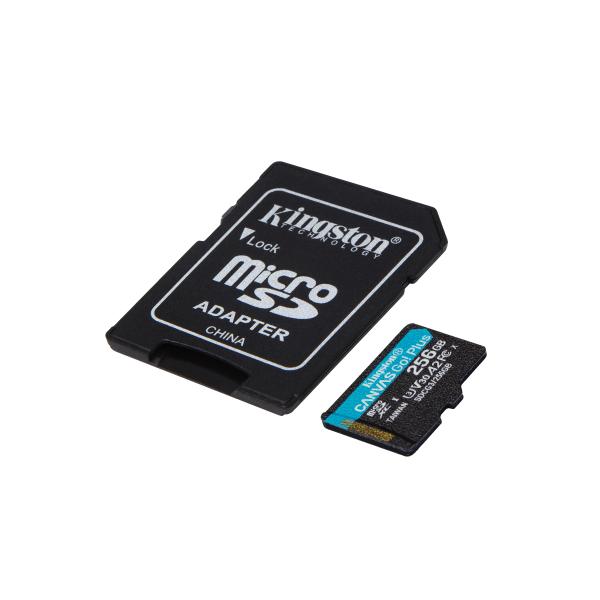 Kingston Canvas Pojdi! Plus microSDXC 256 GB