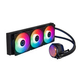 Cooler master mlx-d36m-a25pz-rw masterliquid 360 atmos, 3x 120mm argb white, 690-2500 rpm ± 10%