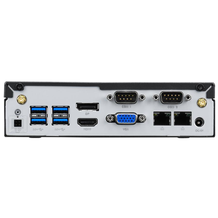 Shuttle shuttle dl30n slim barebone pc, 1.35l, iintel n100 fan, ddr5, 2x 2.5 gbe, hdmi 2.0b, 65w, 24 7