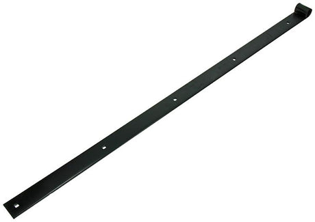 1014095 - enkel luikscharnier zwart 100 cm dia 16 mm | 2 stuks