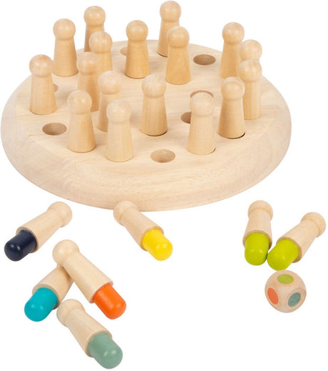 Small foot - houten kleuren memo spel